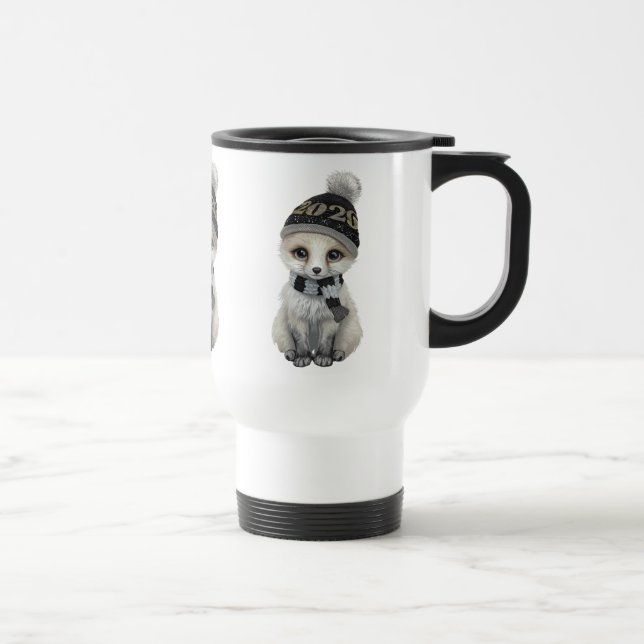 Winter Cutie Mug  Cute Winter Animal Coffee Cup  (Droite)