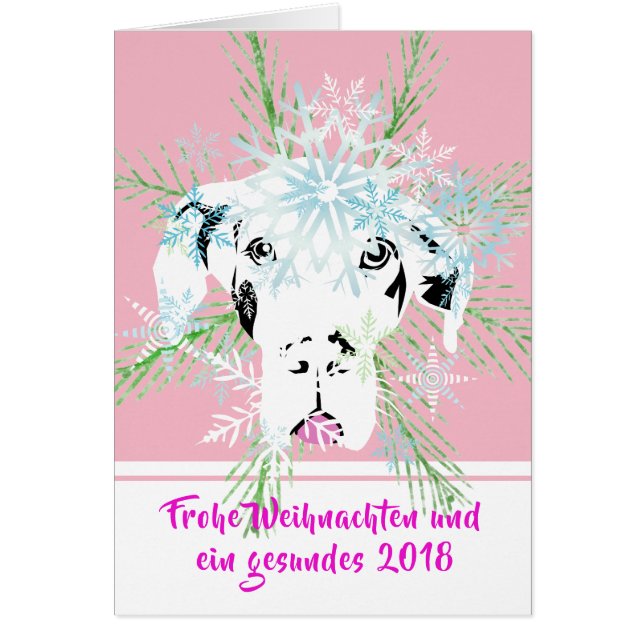 Winter Great Dane (Devant)