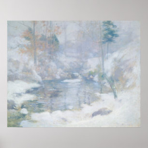 Winter Harmony - John H. Twachtman Poster d'art ra