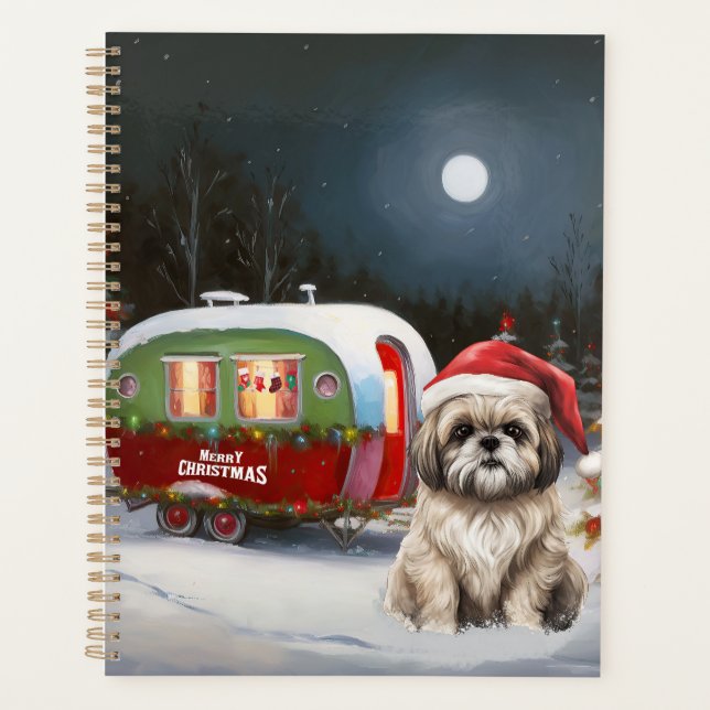 Winter Havanese Caravan Christmas Adventure (Devant)
