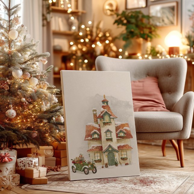 Winter Holidays Animals Nursery Poster (Créateur téléchargé)