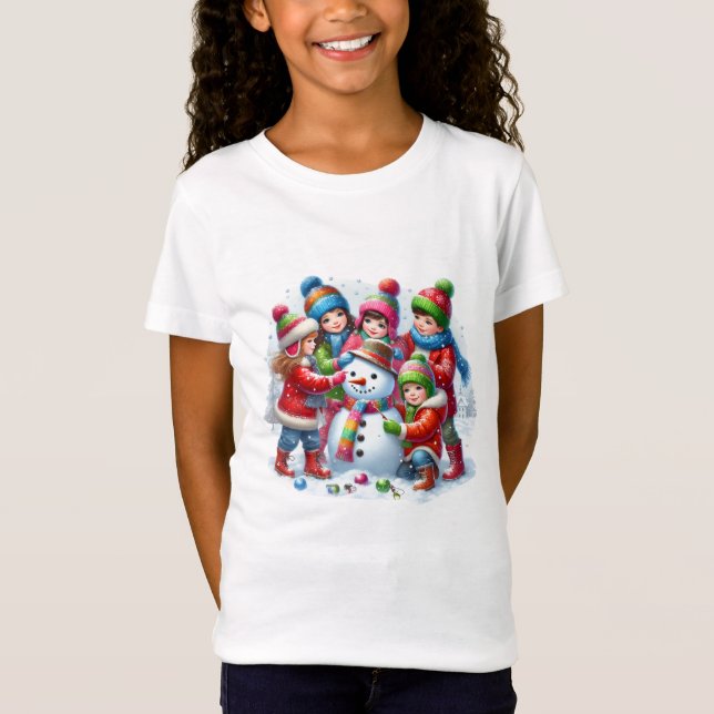 Winter Kids T-Shirt (Devant)