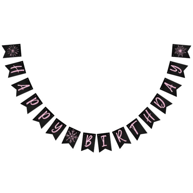 Winter Onederland Bannière Anniversaire de saut Sn (Tout)