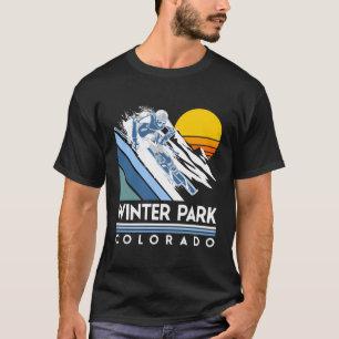 Winter Park Colorado Retro Sweat - shirt à capuche