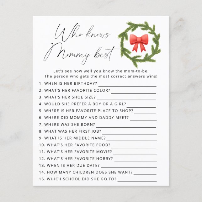 Winter Qui connaît maman mieux (Devant)