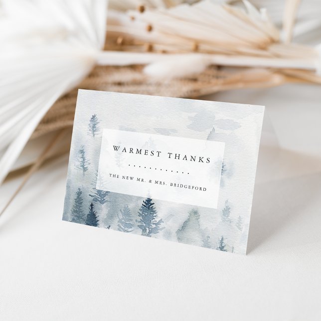 Winter Reverie | Merci Mariage personnalisé (Créateur téléchargé)
