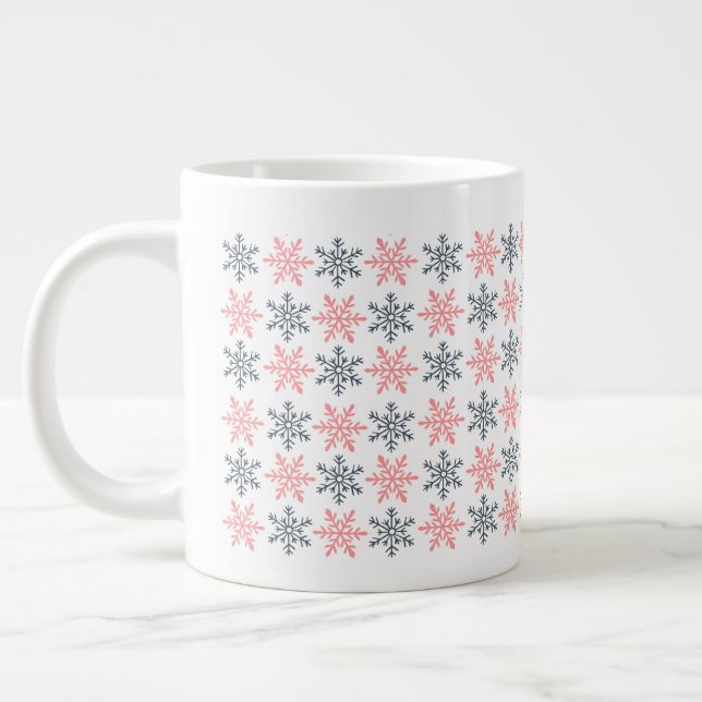 Winter Snowflake Specialty Mug (Gauche)