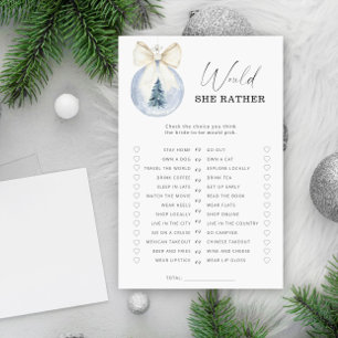 Winter Voudrait-elle plutôt nuptiale douche jeu