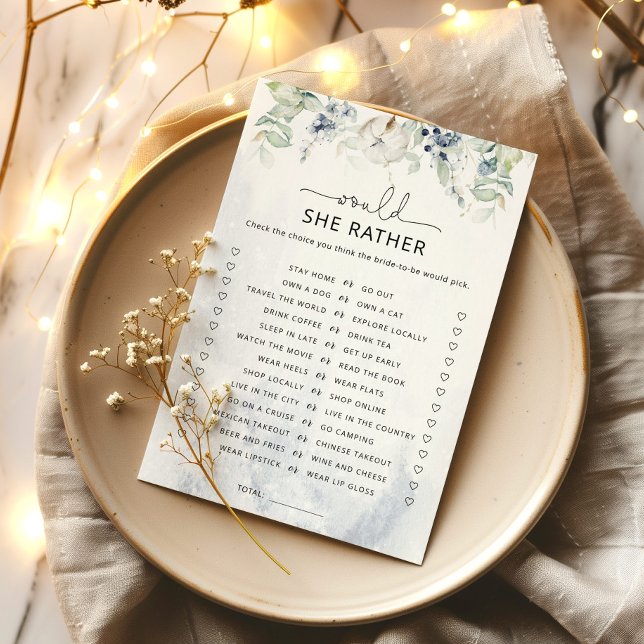 Winter Voudrait-elle plutôt nuptiale douche jeu (Créateur téléchargé)