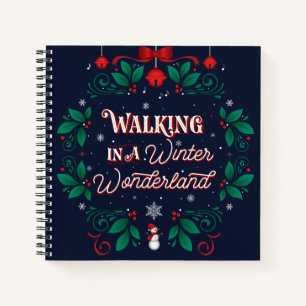 Winter Wonderland Carnet Carré 8,5x8,5