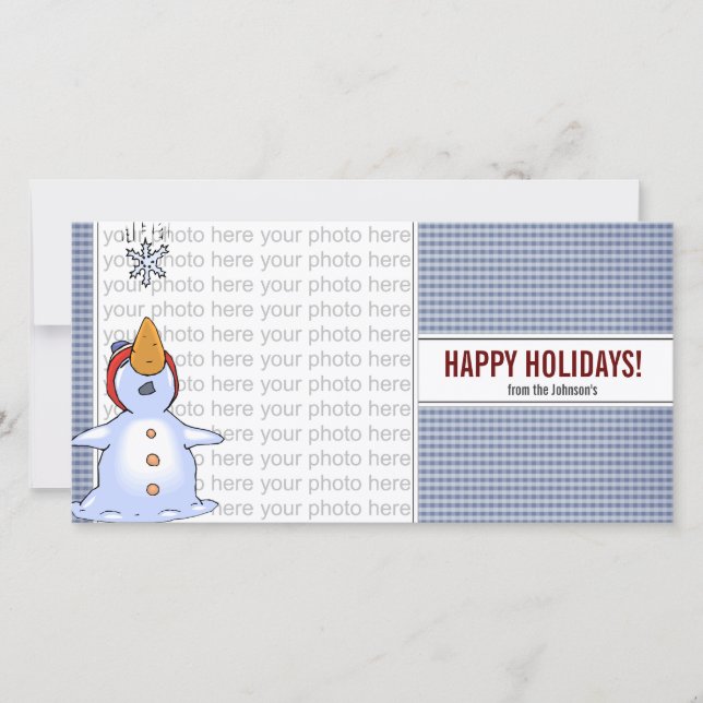 Winter Wonderland Carte photo (Devant)