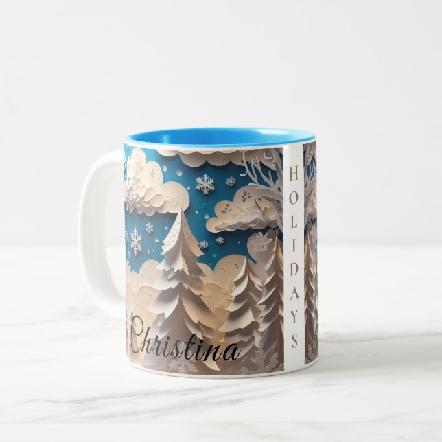 Winter Wonderland Coffee Mug (Devant gauche)