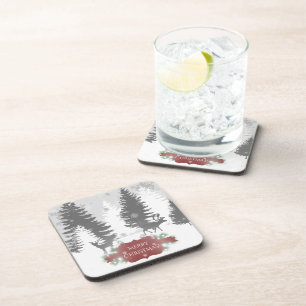 Winter Wonderland dessous de verre en plastique du
