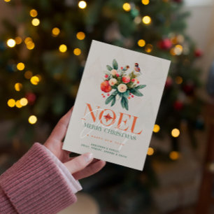 Winter Wonderland Joyeux Noel Carte de vacances