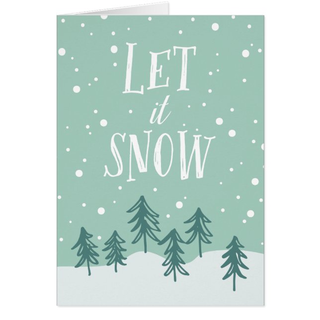 Winter Wonderland Let It Neige | Vacances pliées (Devant)