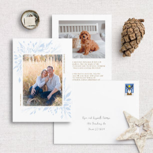 Winter Wonderland Vacances Verticales Carte photo