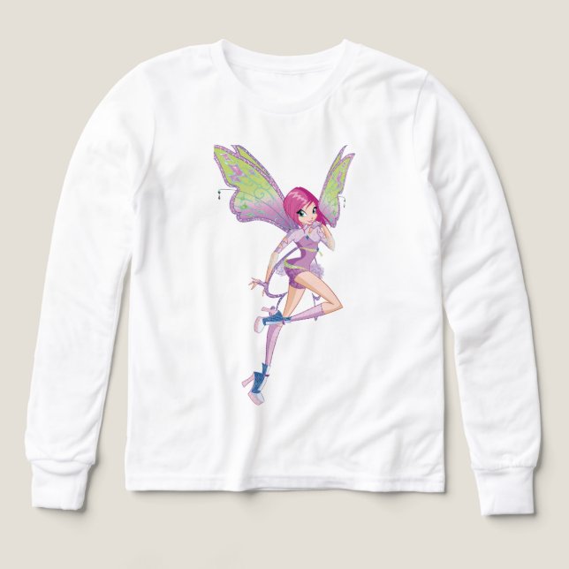 "Winx Techna Graphic Tee - Smart & élégant Fairy V (Motif recto)