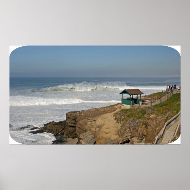 Wipeout Beach, Poster de La Jolla (Devant)