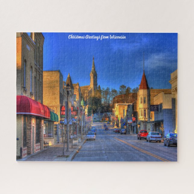 Wisconsin centre-ville. Puzzle (Horizontal)