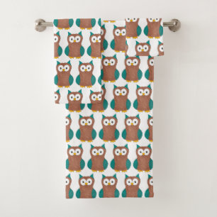 Wise Old Brown Owl Hoot Bird Poster de animal