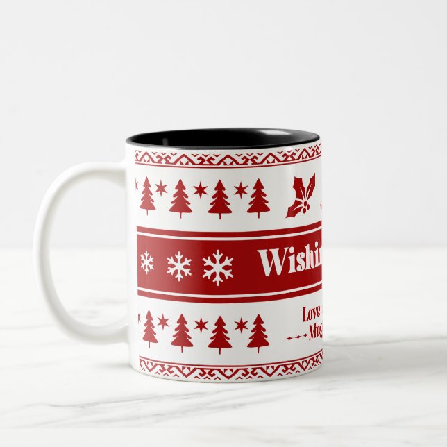 Wishing You Joy, Love, and Endless Mugs of Cocoa (Gauche)