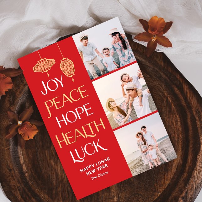 Wishwords Carte de Nouvel An Chinois (Créateur téléchargé)