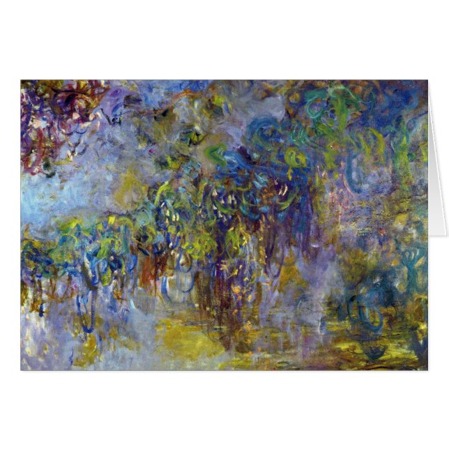 Wisteria (moitié droite) par Claude Monet (Devant horizontal)