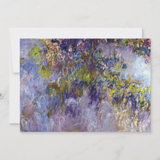 Wisteria (moitié gauche) par Claude Monet (Devant)