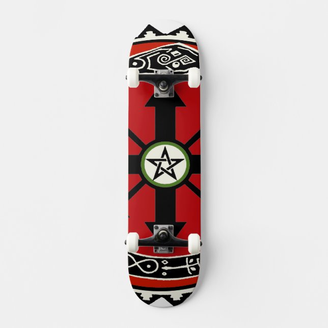 Witchcraft Pentacle Skateboard (Recto)