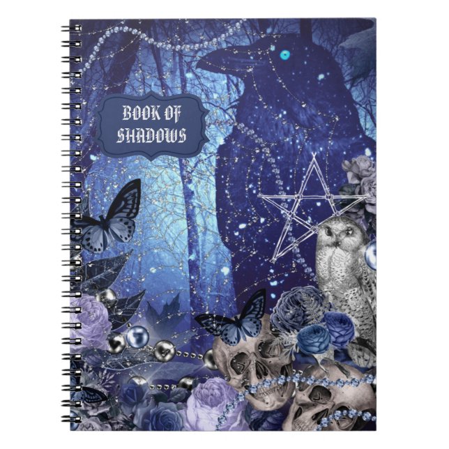Witch's Book Of Shadows Notebook Journal  (Devant)