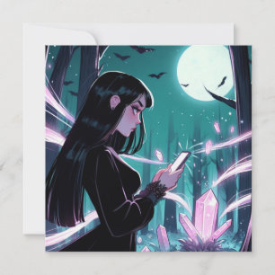 Witchy à thème Anniversaire Invitation de fête