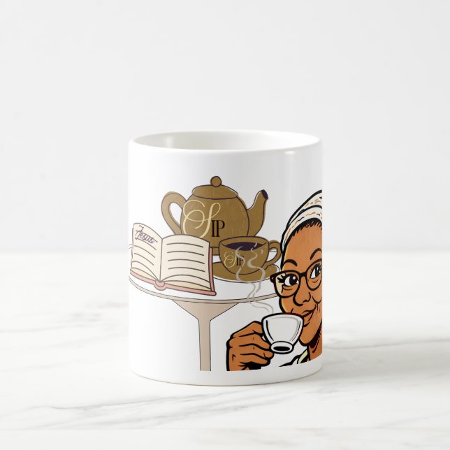 With Jesus and My Tea Mug (Centre)