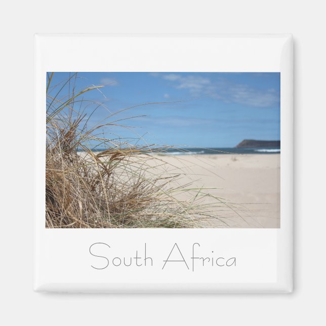 Witsand Beach Sand Afrique du Sud SA Magnet (Devant)
