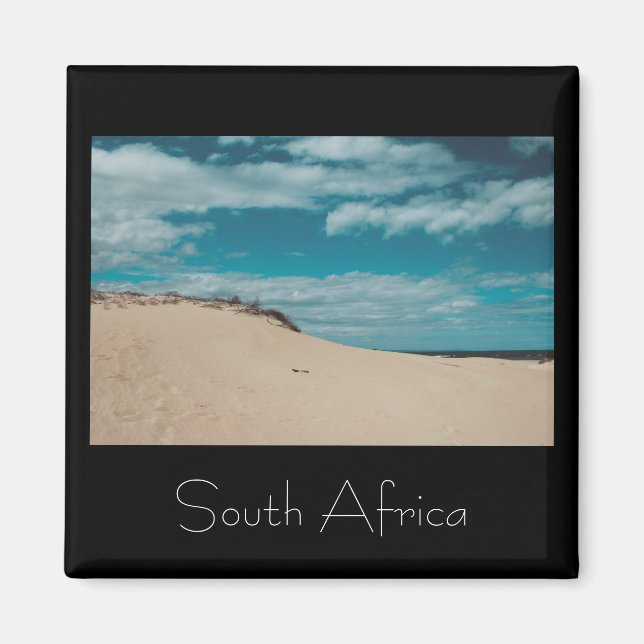 Witsand Beach Sand Afrique du Sud SA Magnet (Devant)