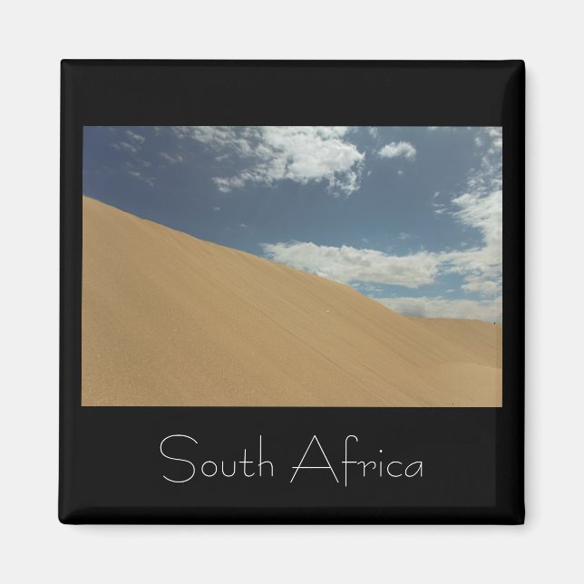 Witsand Beach Sand Afrique du Sud SA Magnet (Devant)