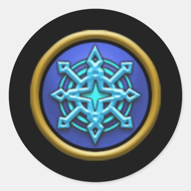 Wizard101 Stickers de l'école de glace (Devant)