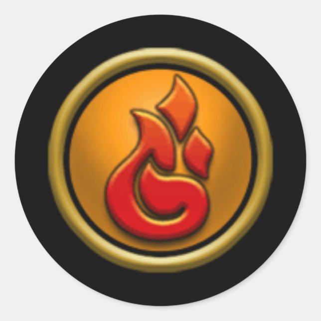 Wizard101 Stickers de l'école de pompiers (Devant)