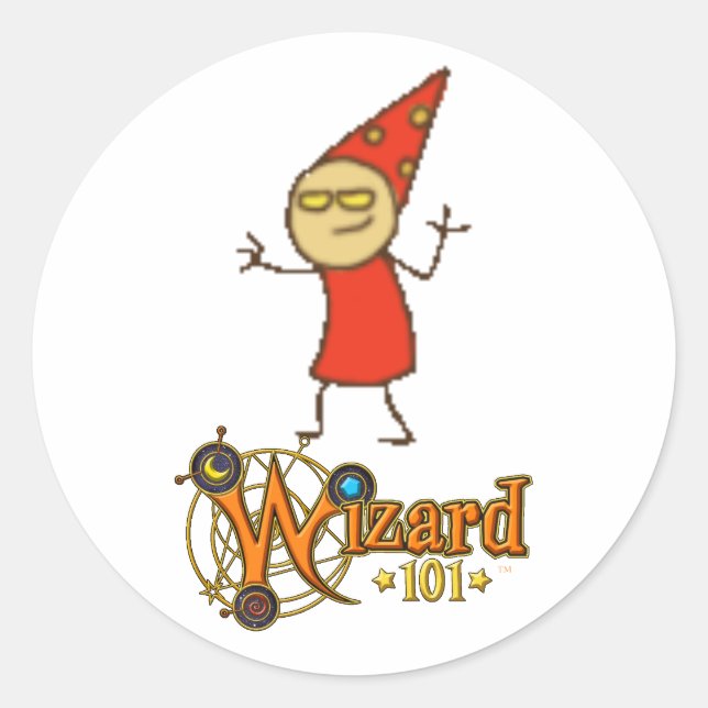Wizard101 Stickers Doodle Fire (Devant)