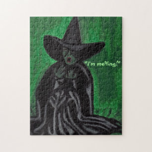 WIZARD OF OZ MELTING WITCH JIGSAW PUZZLE