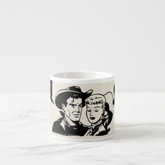 "Woke sauvage" Espresso Mug (Devant)