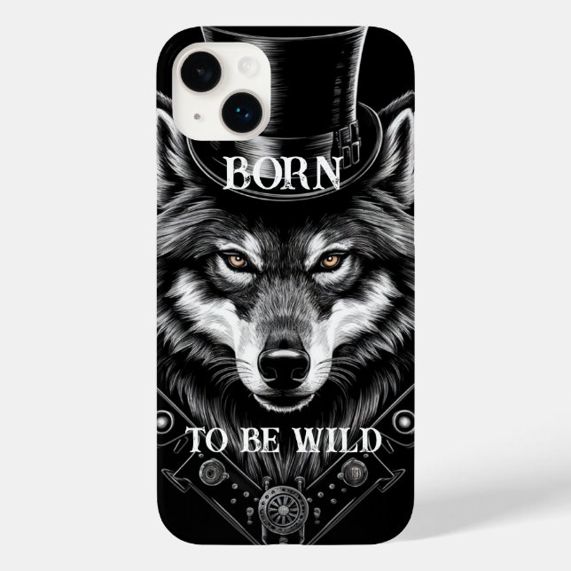 Wolf coque iphone (Verso)