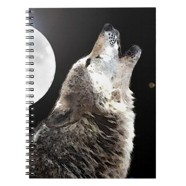 Wolf Howling au Carnet de la lune (Devant)