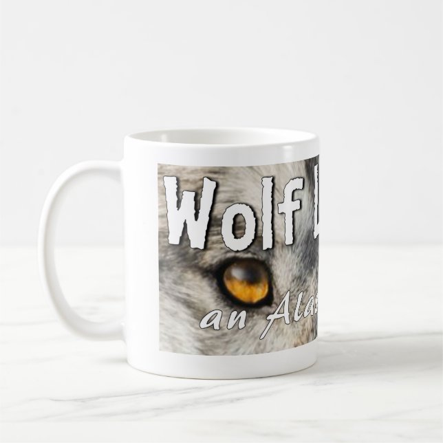 Wolf Landing Alaska Coffee Mug (Gauche)