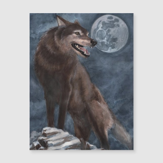 Wolf Magnet (Devant)