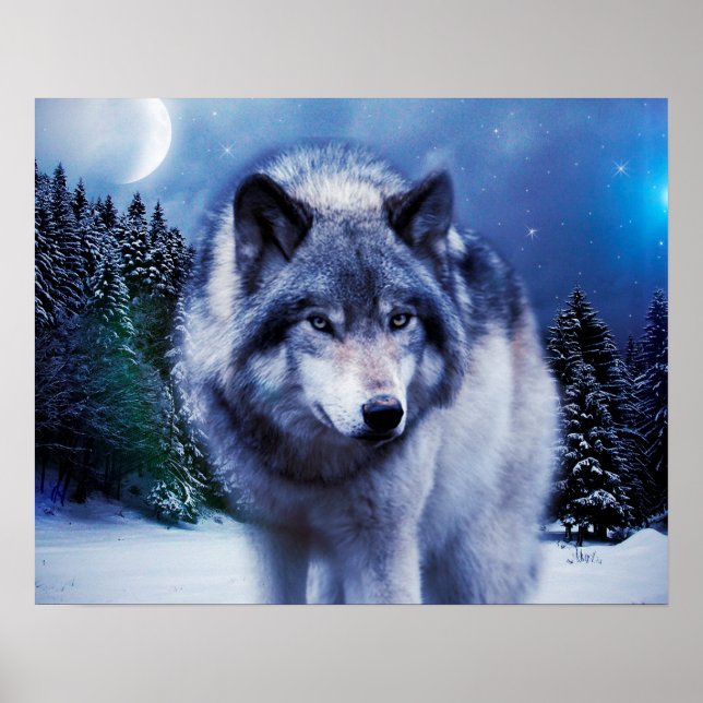 Wolf Poster (Devant)