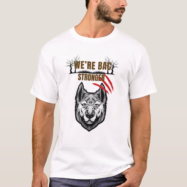 Wolf Return Stronger T-Shirt (Devant)