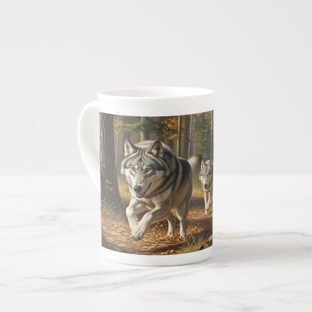 Wolf Specialty Mug style 1 (Devant gauche)
