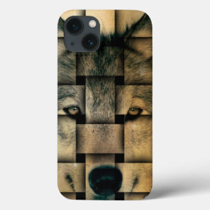 Wolf tissé iPhone 6 Coques