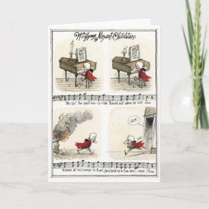 Wolfgang Mozart, carte d'enfant star