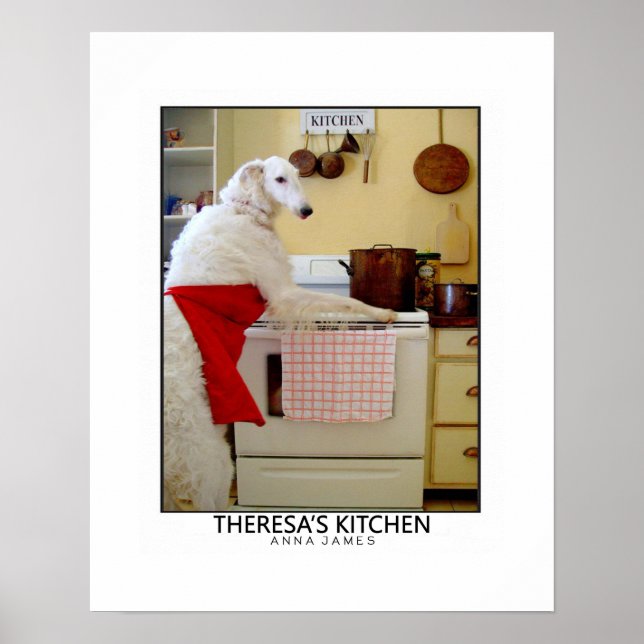 Wolfhound Puck Poster for Frame (Devant)